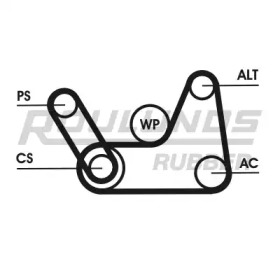 ROULUNDS RUBBER 6K1019T1