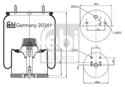 FEBI BILSTEIN 20341