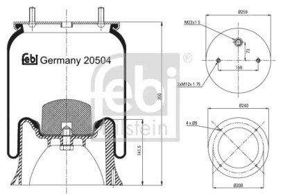 FEBI BILSTEIN 20504