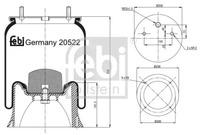 FEBI BILSTEIN 20522