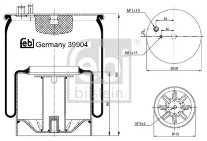 FEBI BILSTEIN 39904