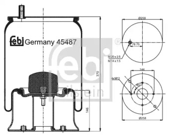 FEBI BILSTEIN 45487