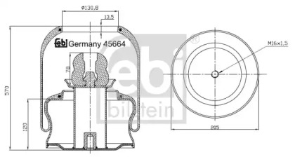 FEBI BILSTEIN 45664