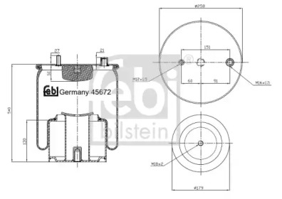 FEBI BILSTEIN 45672