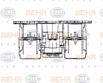 BEHR HELLA SERVICE 8EW 009 160-781