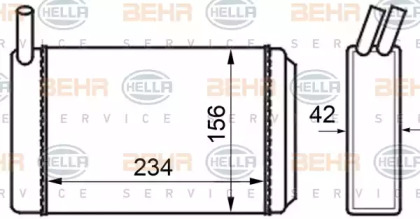 BEHR HELLA SERVICE 8FH 351 024-211