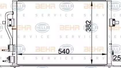 BEHR HELLA SERVICE 8FC 351 035-581