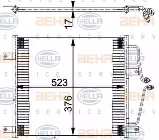 BEHR HELLA SERVICE 8FC 351 036-201