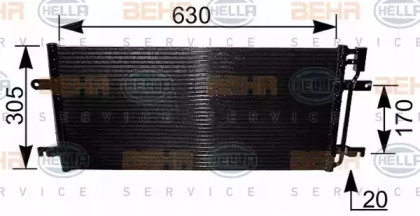 BEHR HELLA SERVICE 8FC 351 037-701