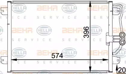 BEHR HELLA SERVICE 8FC 351 037-751