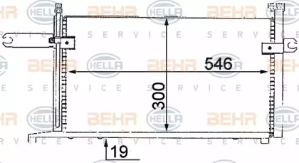 BEHR HELLA SERVICE 8FC 351 038-411