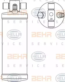 BEHR HELLA SERVICE 8FT 351 192-551