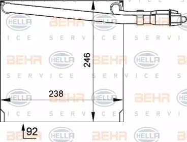 BEHR HELLA SERVICE 8FV 351 210-041