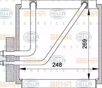 BEHR HELLA SERVICE 8FV 351 210-641