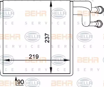 BEHR HELLA SERVICE 8FV 351 211-041