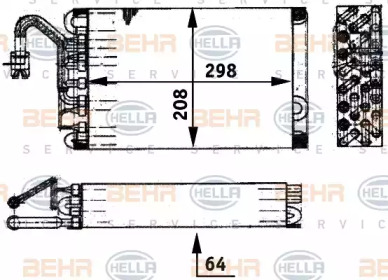 BEHR HELLA SERVICE 8FV 351 211-521 BEHR HELLA SERVICE 8FV 351 211-521