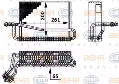 BEHR HELLA SERVICE 8FV 351 211-551