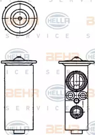 BEHR HELLA SERVICE 8UW 351 234-141