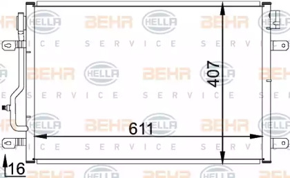 BEHR HELLA SERVICE 8FC 351 300-241