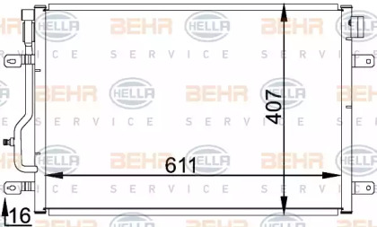 BEHR HELLA SERVICE 8FC 351 301-071