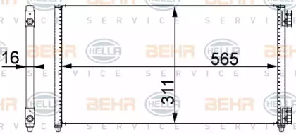 BEHR HELLA SERVICE 8FC 351 301-721