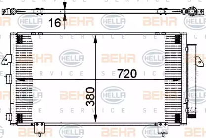 BEHR HELLA SERVICE 8FC 351 302-111