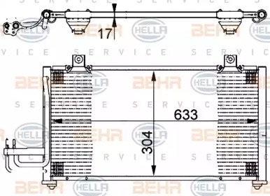 BEHR HELLA SERVICE 8FC 351 302-131