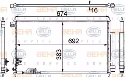 BEHR HELLA SERVICE 8FC 351 303-691
