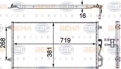 BEHR HELLA SERVICE 8FC 351 303-701