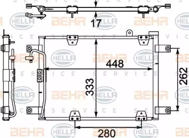 BEHR HELLA SERVICE 8FC 351 303-781