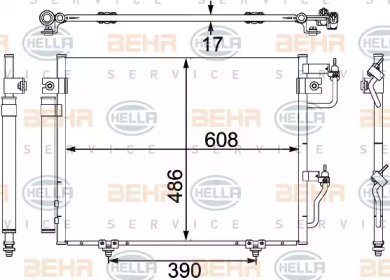 BEHR HELLA SERVICE 8FC 351 304-081