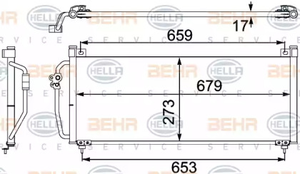 BEHR HELLA SERVICE 8FC 351 304-111