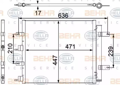 BEHR HELLA SERVICE 8FC 351 304-181