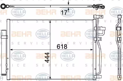 BEHR HELLA SERVICE 8FC 351 304-311