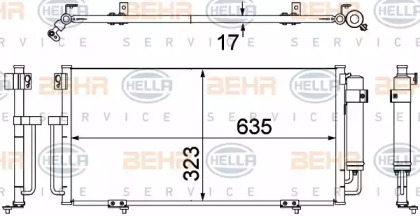 BEHR HELLA SERVICE 8FC 351 304-391