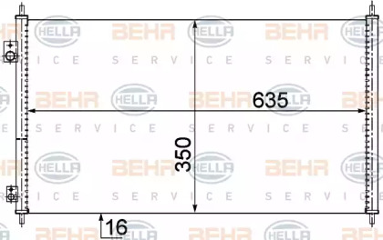 BEHR HELLA SERVICE 8FC 351 304-461