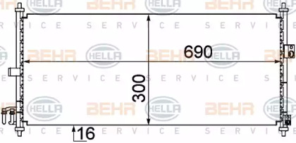 BEHR HELLA SERVICE 8FC 351 304-651