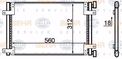 BEHR HELLA SERVICE 8FC 351 305-411