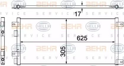 BEHR HELLA SERVICE 8FC 351 305-681