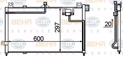 BEHR HELLA SERVICE 8FC 351 306-121