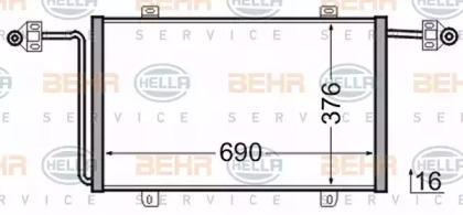 BEHR HELLA SERVICE 8FC 351 306-541