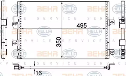 BEHR HELLA SERVICE 8FC 351 306-611