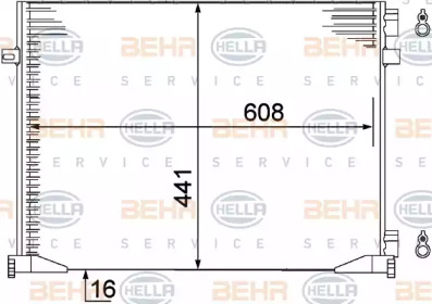 BEHR HELLA SERVICE 8FC 351 306-661