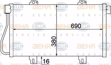 BEHR HELLA SERVICE 8FC 351 306-681