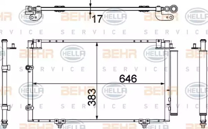 BEHR HELLA SERVICE 8FC 351 307-391