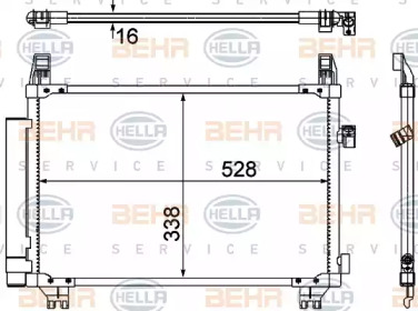 BEHR HELLA SERVICE 8FC 351 307-671