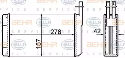 BEHR HELLA SERVICE 8FH 351 308-661