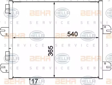 BEHR HELLA SERVICE 8FC 351 309-071