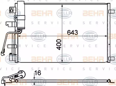 BEHR HELLA SERVICE 8FC 351 310-221