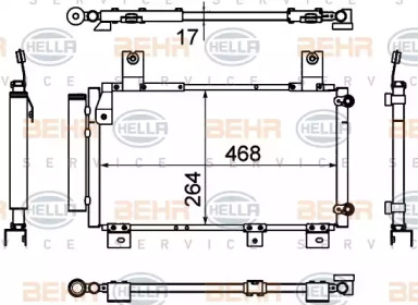 BEHR HELLA SERVICE 8FC 351 310-741